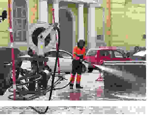 Уборка улиц в Полысаево: чистота каждый день